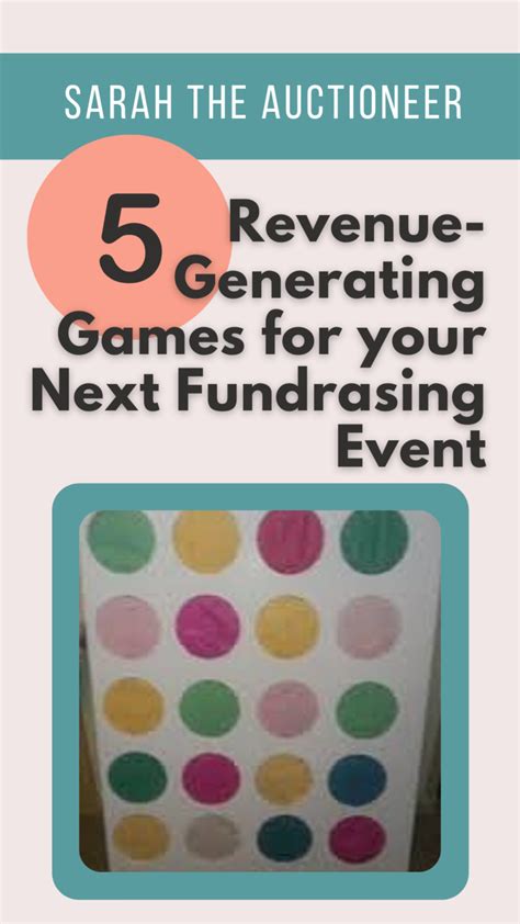 games to play at fundraising events|5 Revenue Generating Games for your next .
